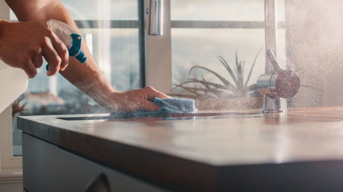 تنظيف المطابخ من الحشرات