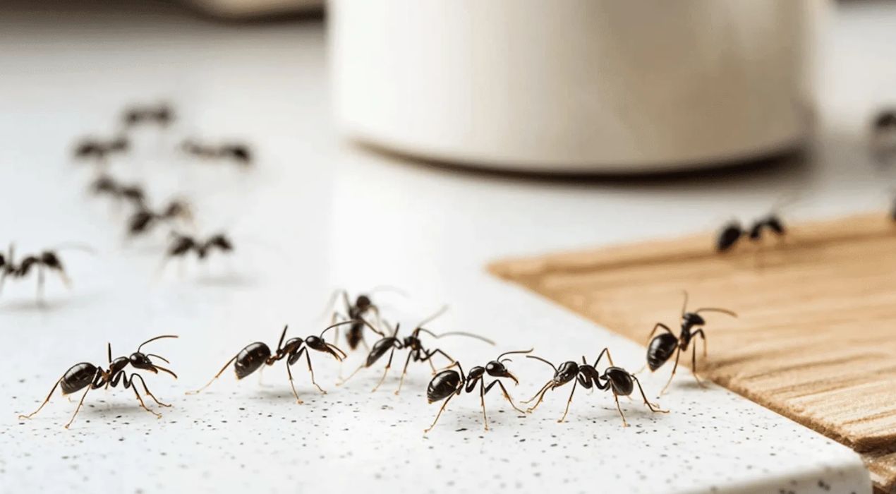 كيف اتخلص من النمل في البيت
