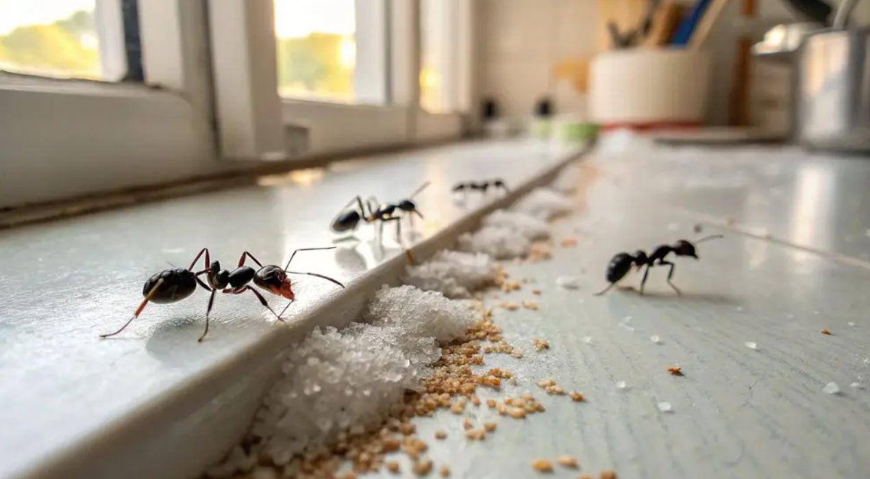 سبب ظهور النمل في المطبخ